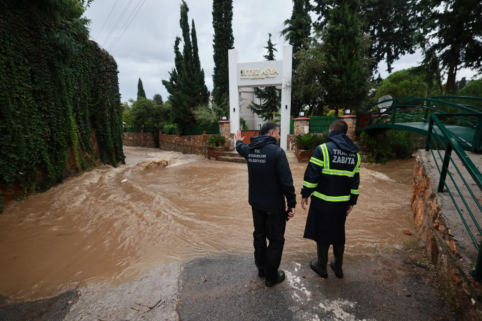 Bodrum’da sağanak seferberliği