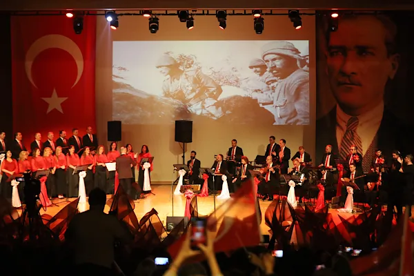 Bursa’da Cumhuriyet Bayramı’na özel konser düzenlendi