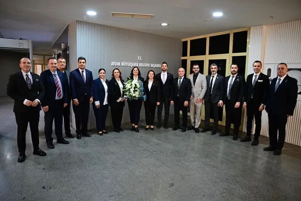 Aydın Sanayi Odası heyeti Çerçioğlu'nu ziyaret etti
