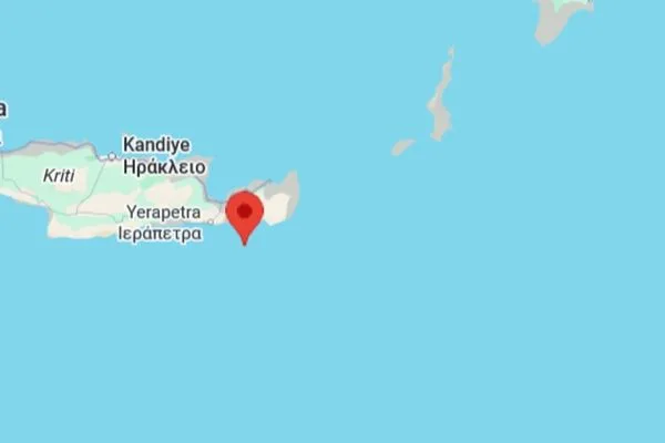 Girit Adası'nda deprem