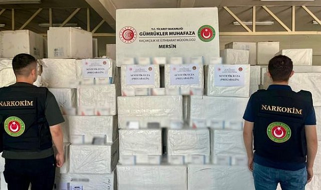 Gümrüklerde 8 milyar liralık uyuşturucu ve kaçak ilaç operasyonu